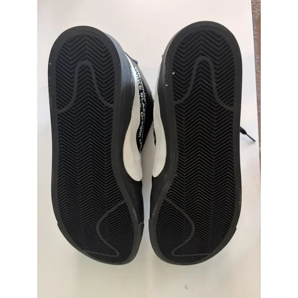 Men Nike Blazer mid off white black grim reaper used No box AA3832-001 (0026)